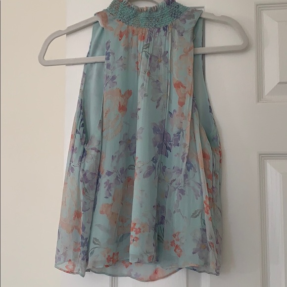 Alice + Olivia Tops - Alice and Olivia Floral Tank